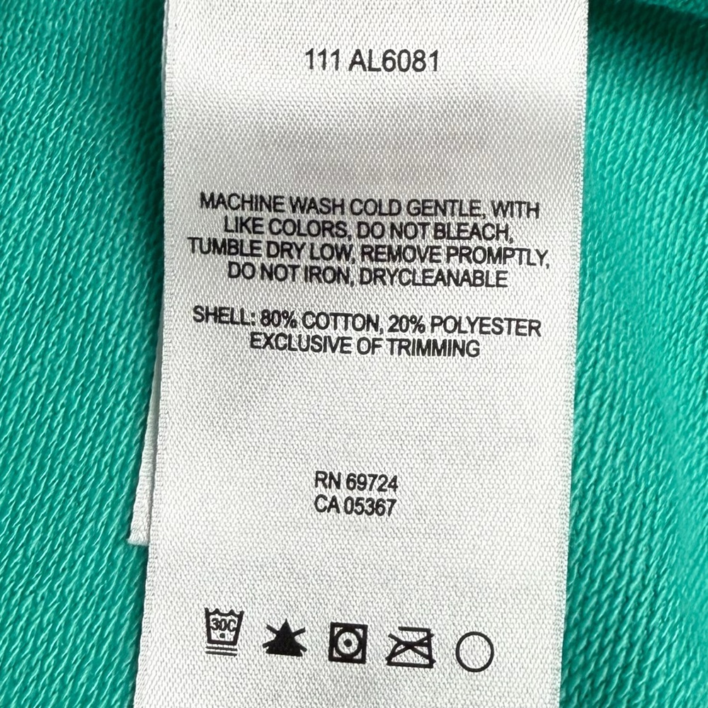 Columbia Sportswear Cotton Blend Teal Blue Zip-Up Hoodie Gorpcore Athleisure L - Picture 13 of 16